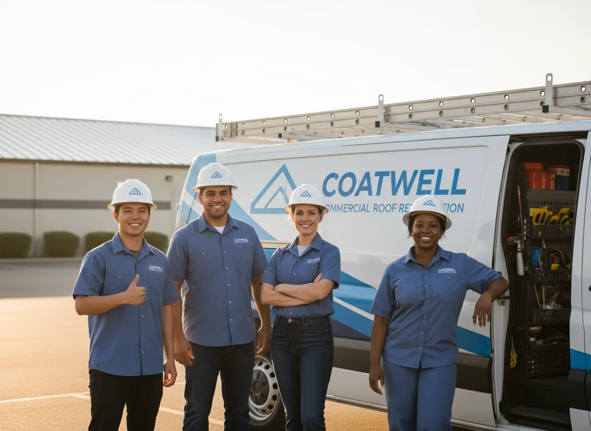 Commercial roof coating company in Sharon Springs, KS